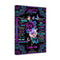 To My Mom I Know It'S Not Easy For A Woman To Raise A Child Love Your Daughter Canvas